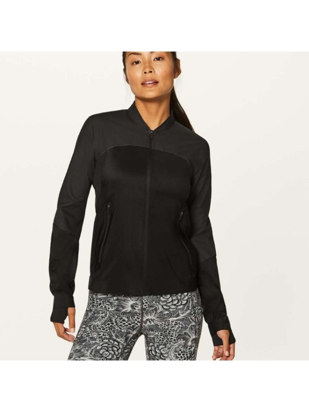 Lululemon Run On Jacket Black 